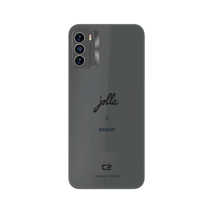 Custodia Ibrida Per Jolla C2 Con Vetro Temperato E Supporto Magnetico Pieghevole – Nero, Antiurto E Antigraffio