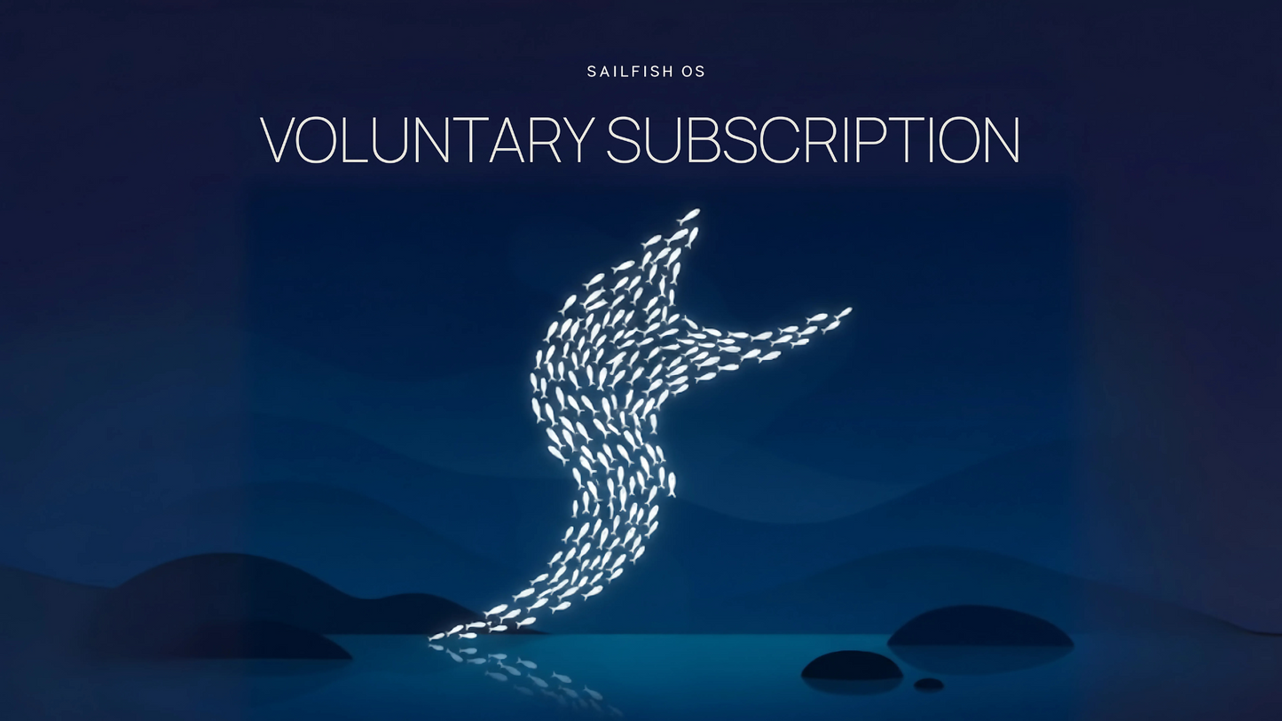 Sailfish OS voluntary subscription